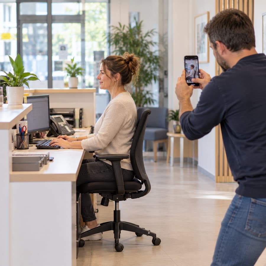 Illustration — Conseil ergonomique individuel à distance